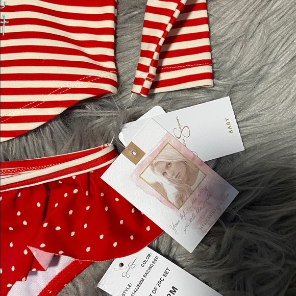 Jessica Simpson 2pc set bathing suit - Picture 8 of 8